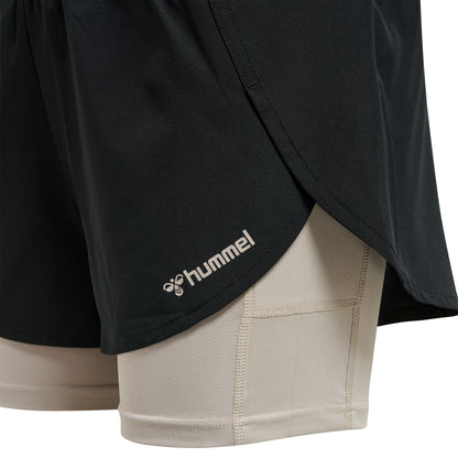 hmlMT TRACK 2 IN 1 SHORTS