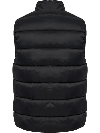 hmlLIGHTWEIGHT PUFFER VEST – BLACK