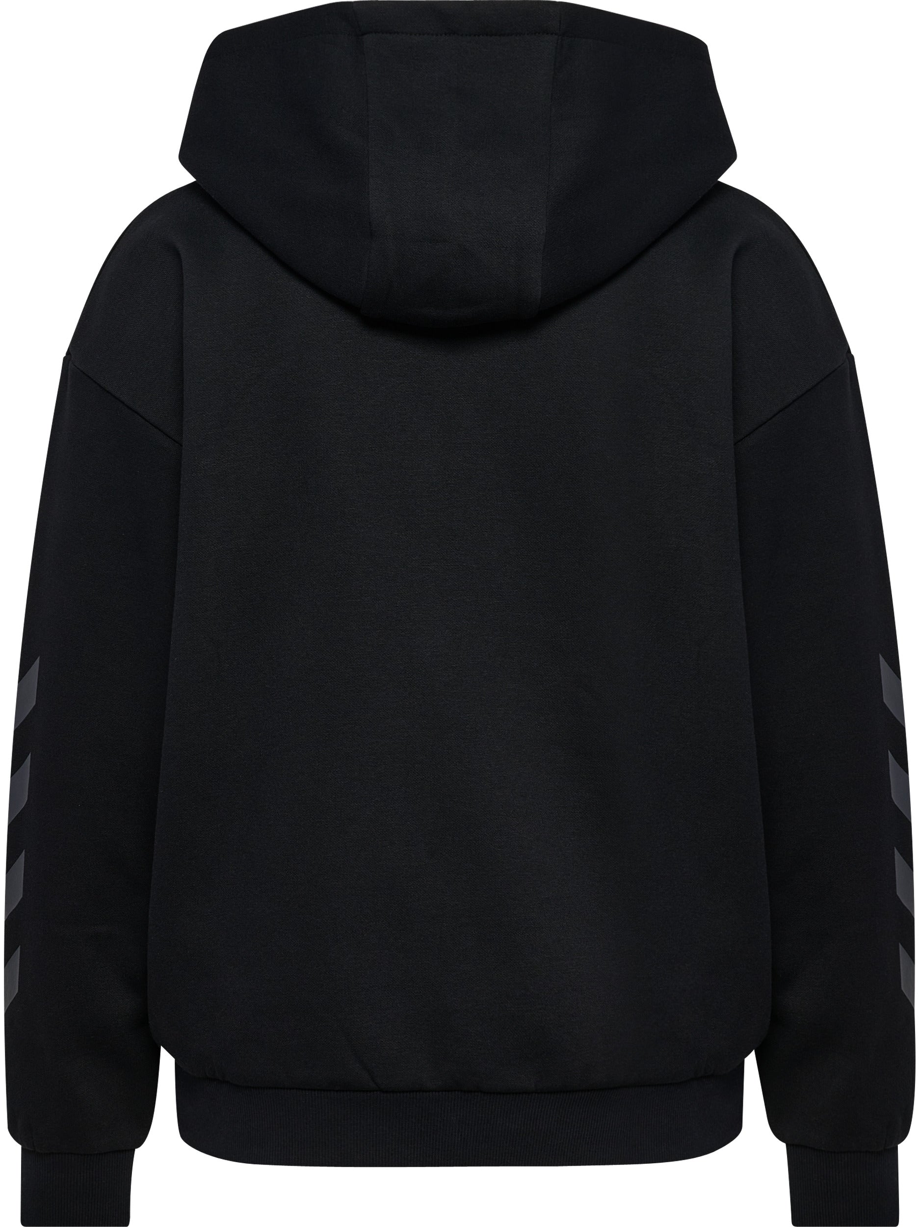 hmlKEEPER CHEVRON W ZIP HOODIE – BLACK