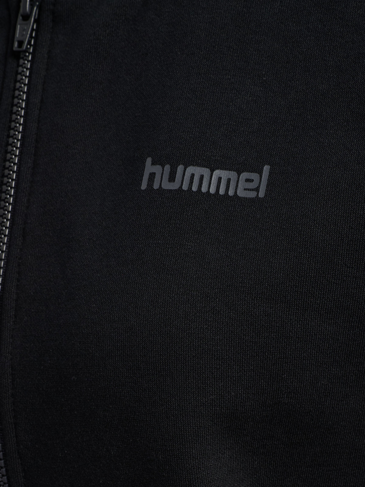 hmlKEEPER CHEVRON W ZIP HOODIE – BLACK
