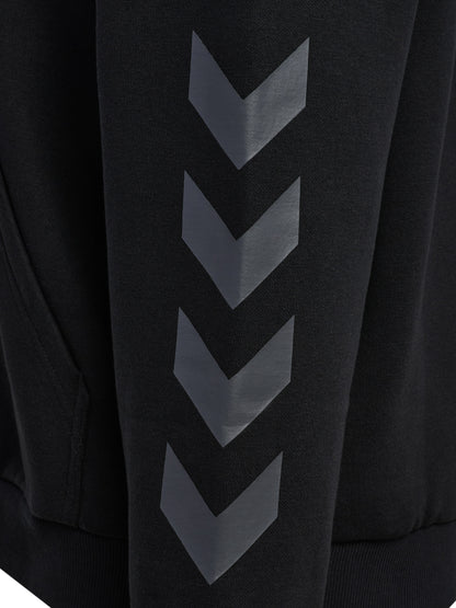 hmlKEEPER CHEVRON W ZIP HOODIE – BLACK