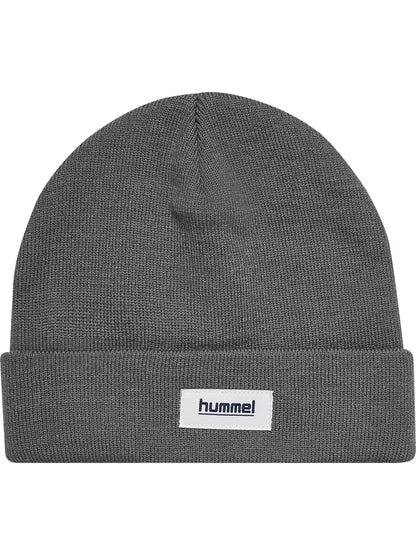 hmlJR KNIT BEANIE – DARK GULL GRAY
