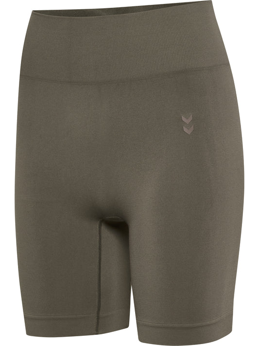 hmlFLOW SHORT TIGHTS – MAJOR BROWN