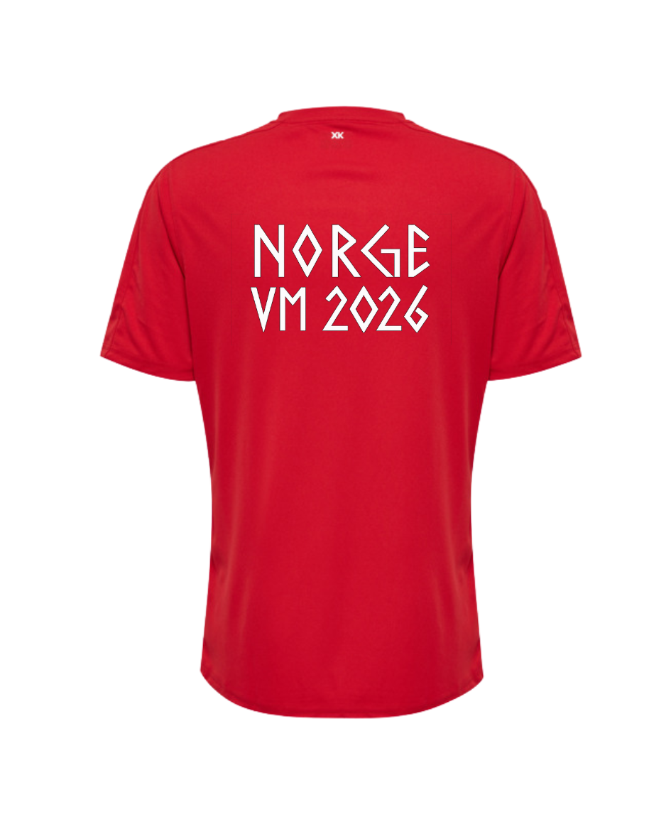 NORGE 26 VM JERSEY CORE WOMAN S/S