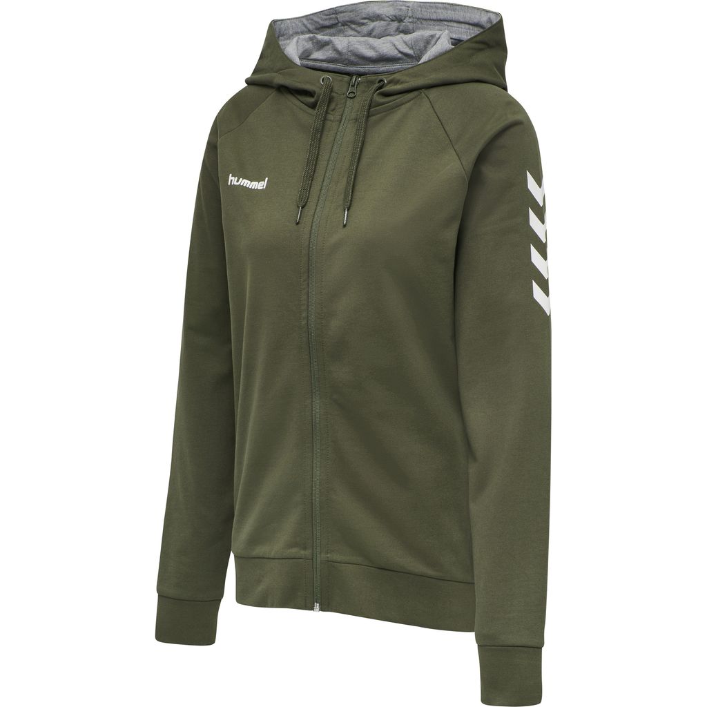 HMLGO COTTON ZIP HOODIE WOMAN