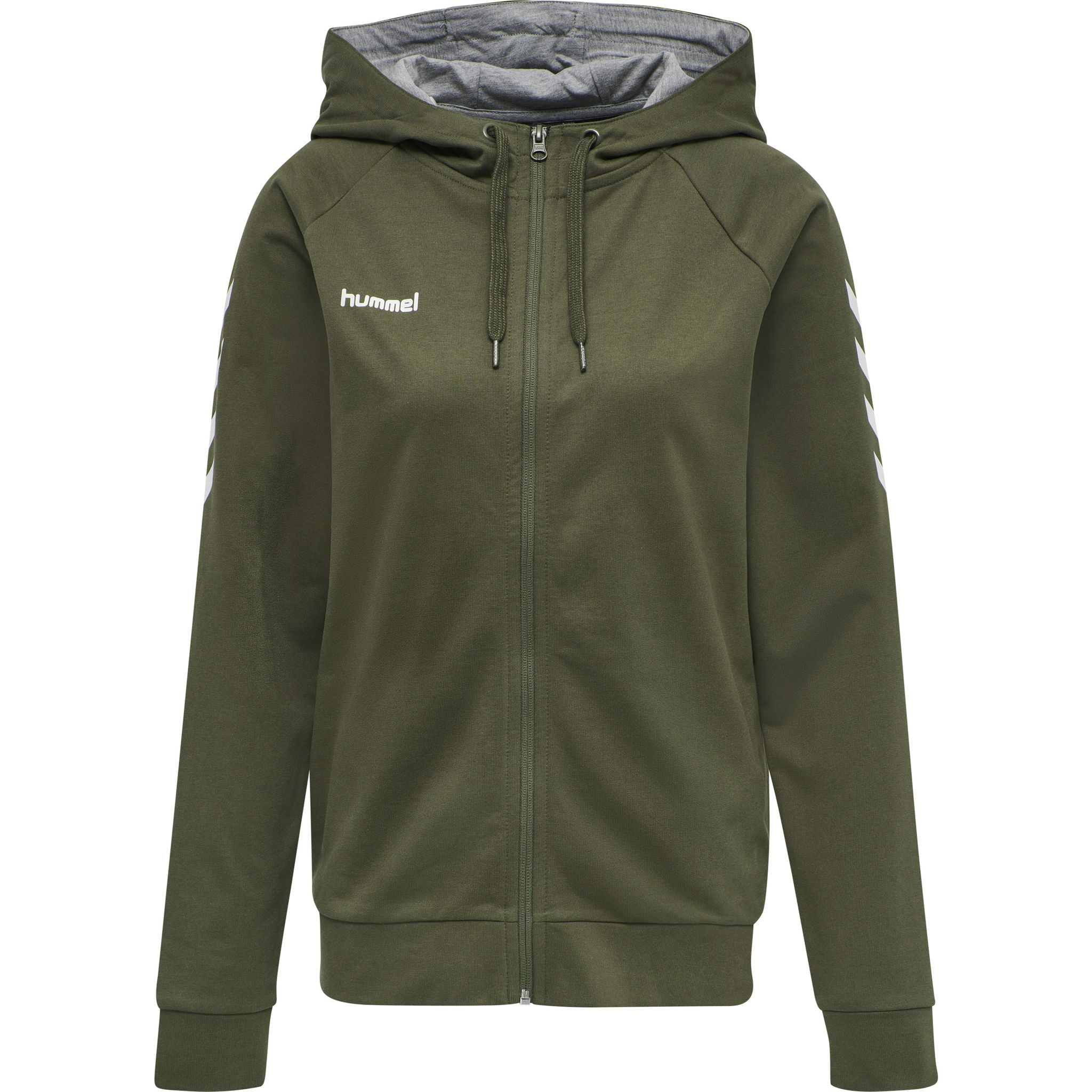 HMLGO COTTON ZIP HOODIE WOMAN