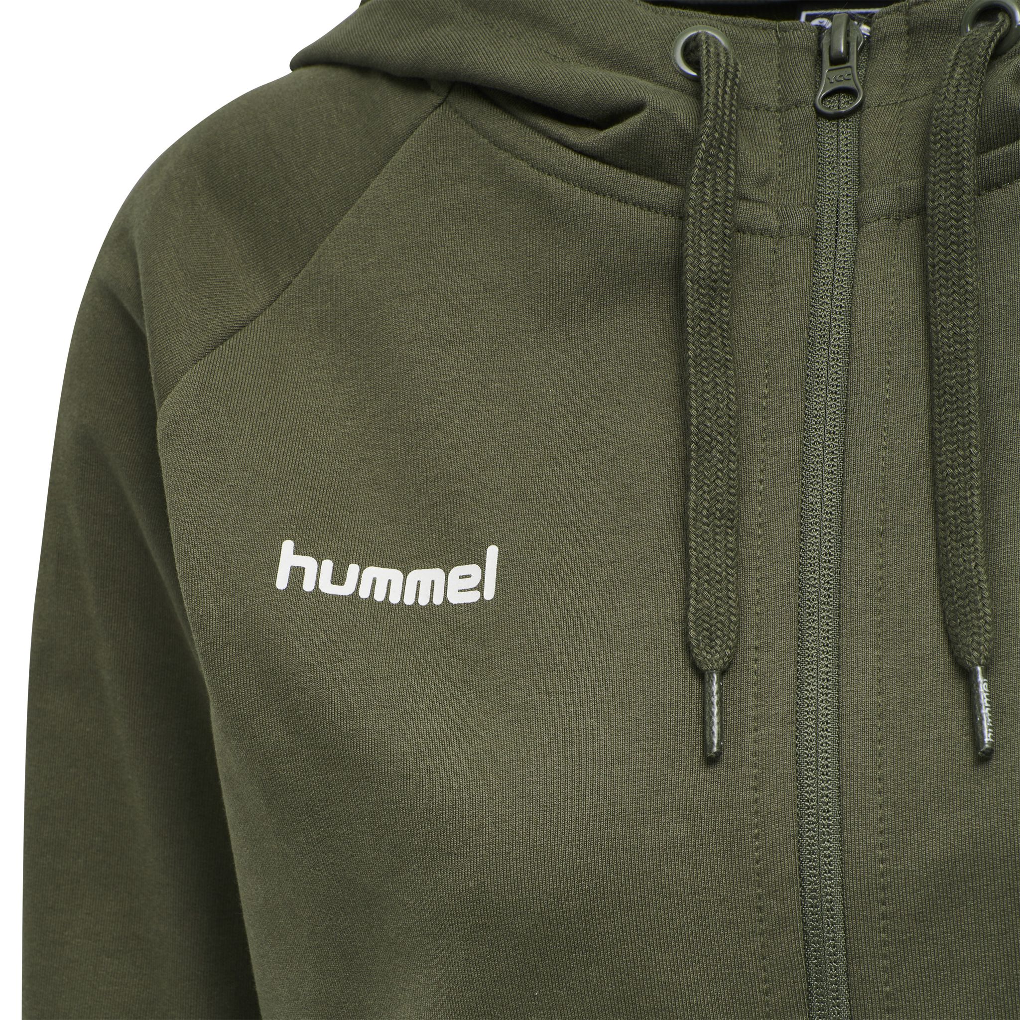 HMLGO COTTON ZIP HOODIE WOMAN