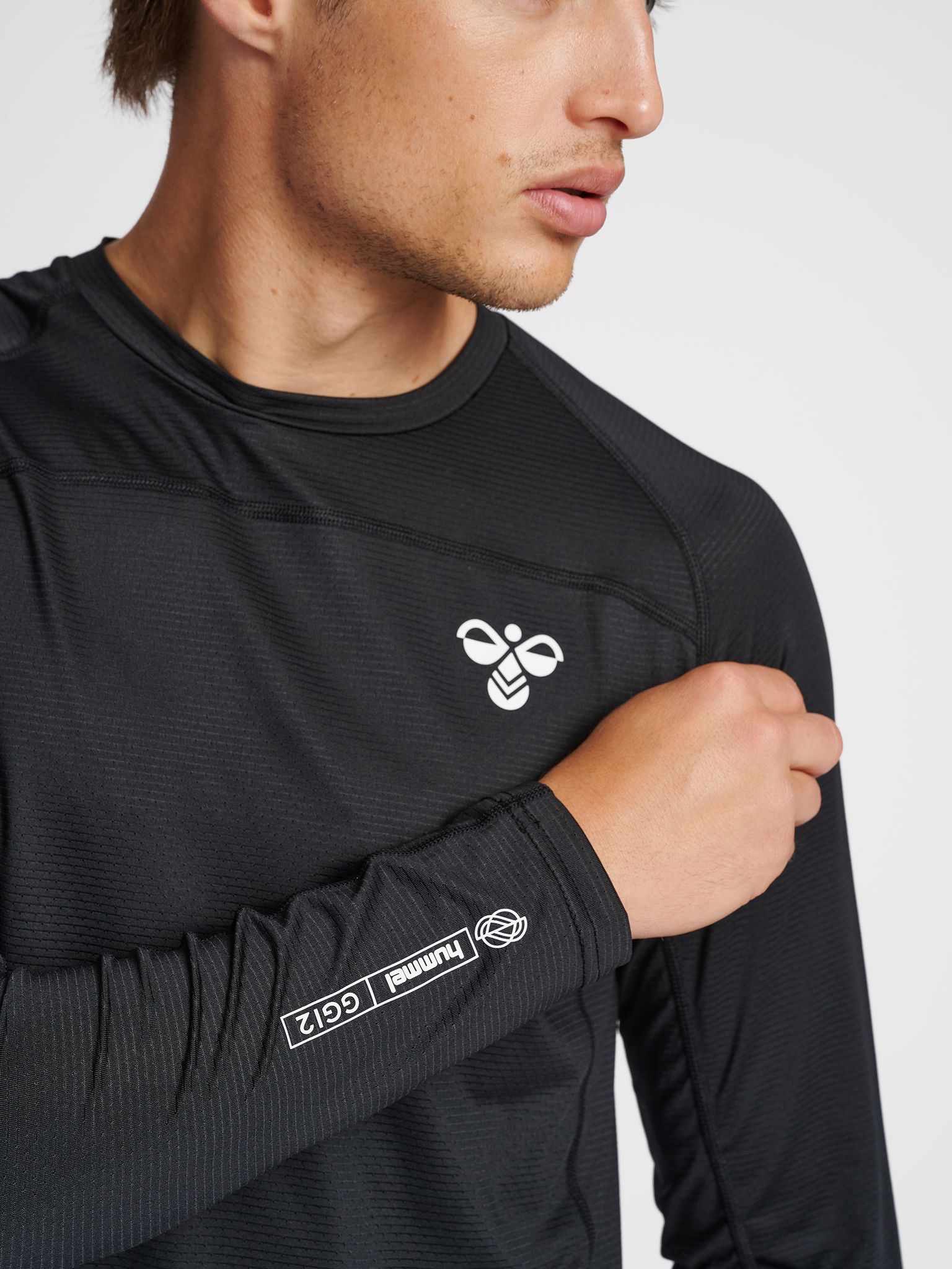hmlGG12 TRAINING TEE L/S