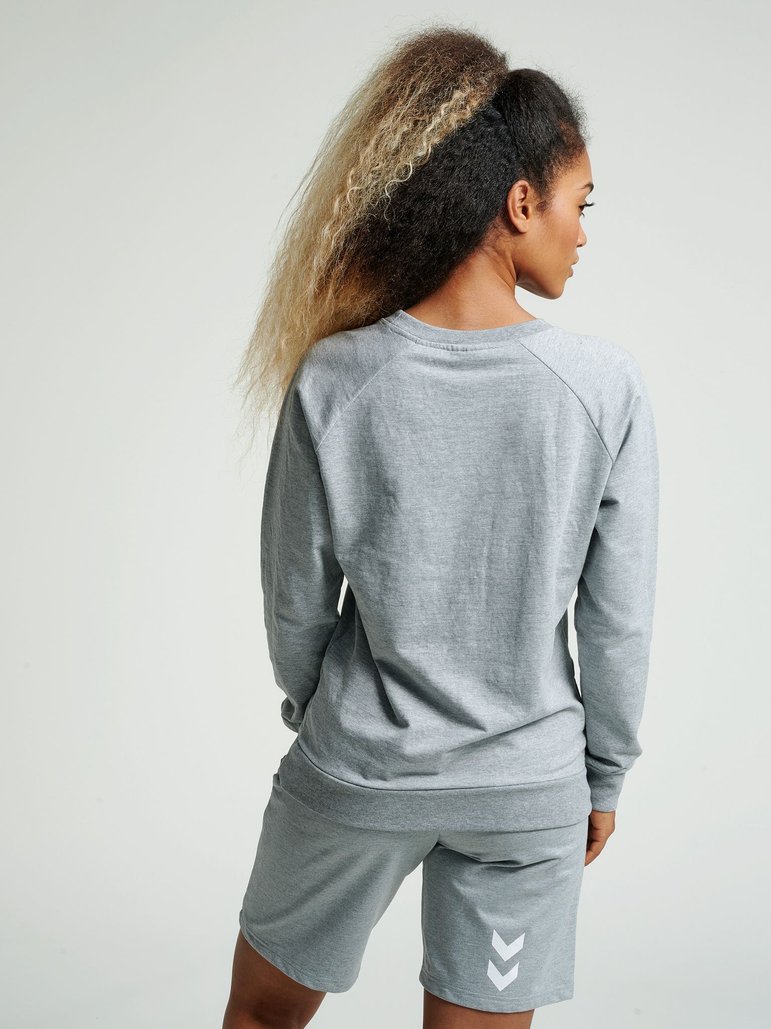 HMLGO COTTON LOGO SWEATSHIRT WOMAN