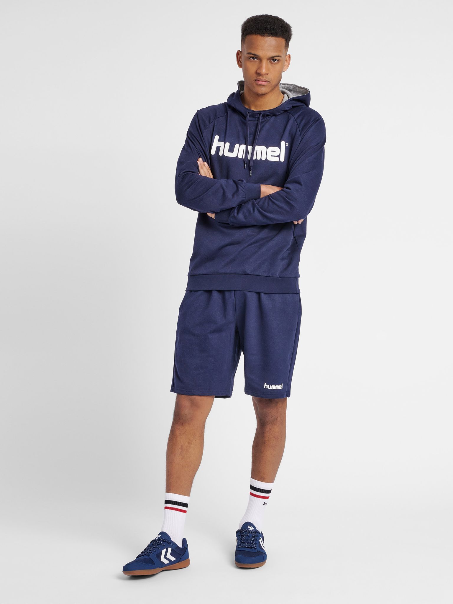 HMLGO COTTON LOGO HOODIE