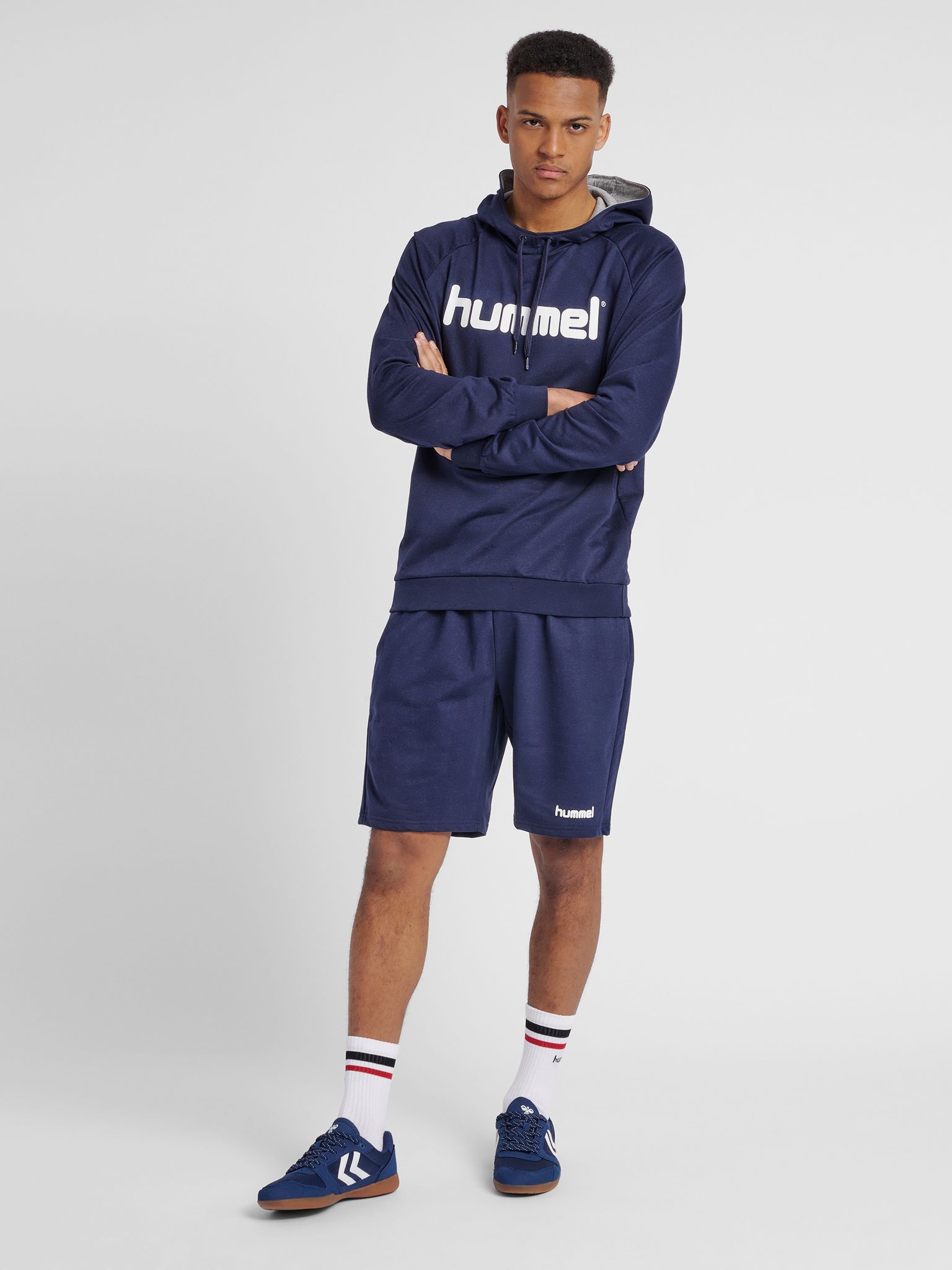 HMLGO COTTON LOGO HOODIE