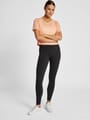 hmlMT IRIS BURNOUT CROP T-SHIRT