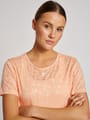 hmlMT IRIS BURNOUT CROP T-SHIRT