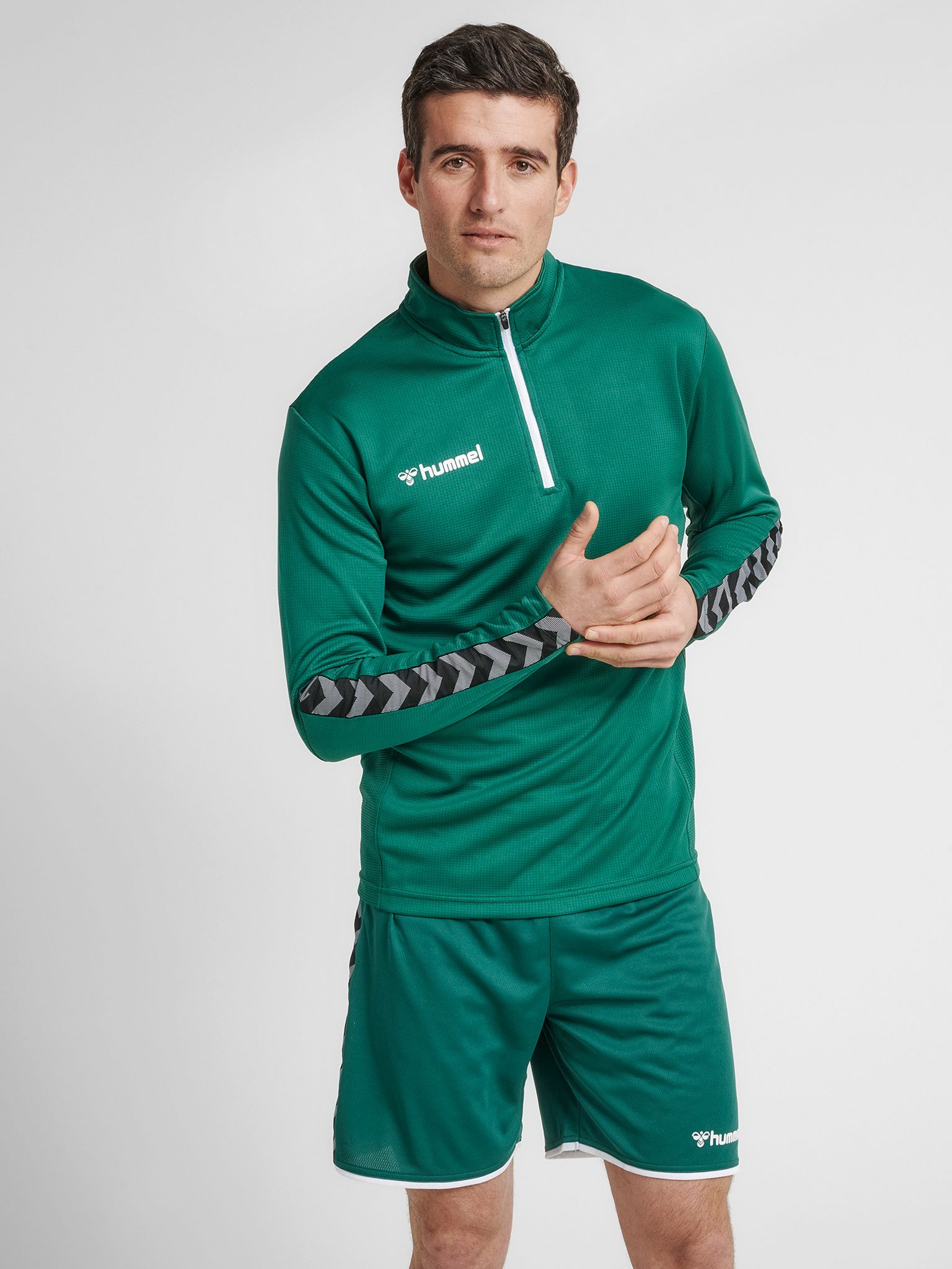 hmlAUTHENTIC HALF ZIP SWEATSHIRT