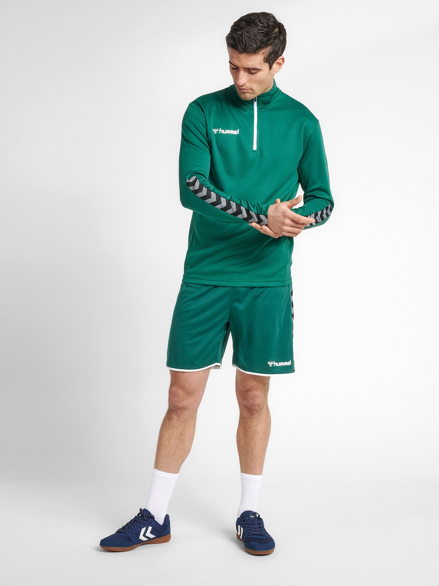 hmlAUTHENTIC HALF ZIP SWEATSHIRT