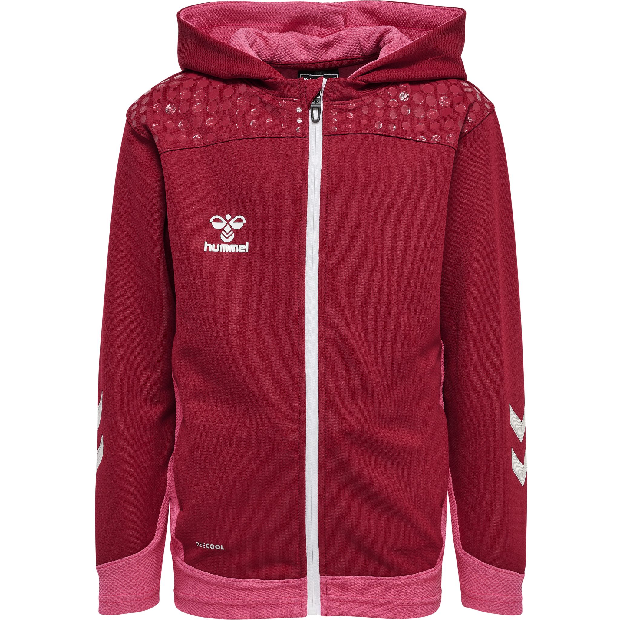 hmlLEAD ZIP POLY HOODIE KIDS