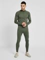 hmlSTROKE SEAMLESS HALF ZIP