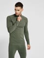 hmlSTROKE SEAMLESS HALF ZIP