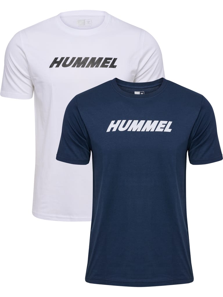 hmlELEMENTAL 2-PACK LOGO COTTON TEE